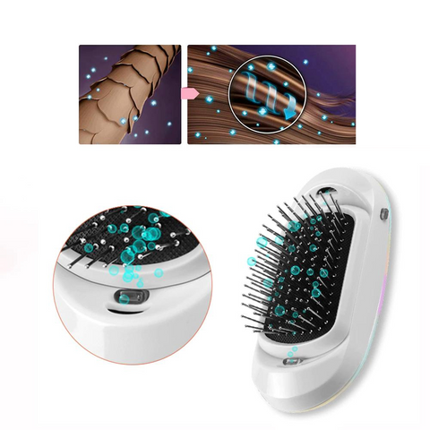 brosse ionique cheveux